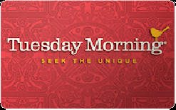 Tuesday Morning gift card