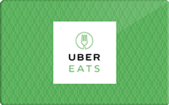 UberEATS gift card