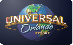 Universal Studios Orlando gift card