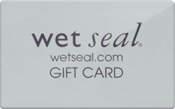Wet Seal gift card