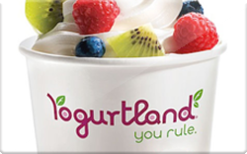 Yogurtland gift card