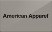 American Apparel gift card