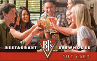BJ's Restaurant gift card
