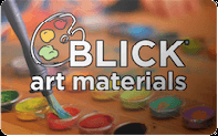 Blick Art Materials gift card