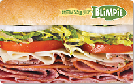 Blimpie gift card