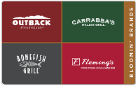 Bloomin Brands gift card