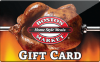 Boston Market gift card