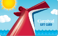 Carnival Cruise Line gift card