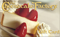 Cheesecake Factory gift card