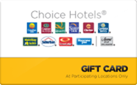 Choice Hotels gift card
