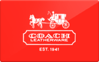 Coach gift card