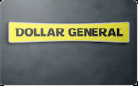 Dollar General gift card