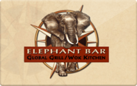 Elephant Bar gift card