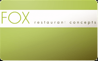 Fox Restaurant Concepts gift card