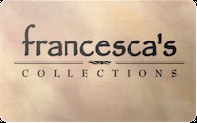 Francesca's gift card