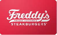 Freddy's Frozen Custard & Steakburgers gift card