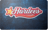 Hardee's gift card