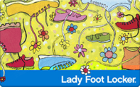 Lady Foot Locker gift card