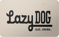 Lazy Dog gift card
