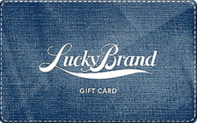 Lucky Brand gift card