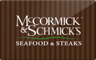 McCormick & Schmick's gift card