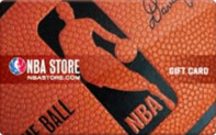 NBA Store gift card