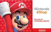 Nintendo eShop gift card