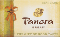 Panera Bread gift card