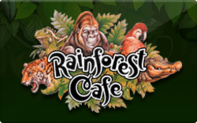 Rainforest Cafe gift card