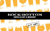 Rock Bottom Restaurant gift card