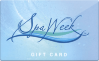 Spa Week gift card