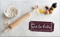 Sur La Table gift card