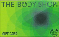 The Body Shop gift card