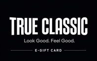 True Classic gift card