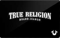 True Religion gift card