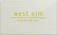 West Elm gift card