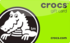 Crocs gift card
